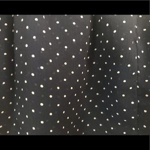 George Skirts - Women’s Navy and White Polka Dots Skirt George Skirts - Women’s Navy and White Polka Dots Skirt